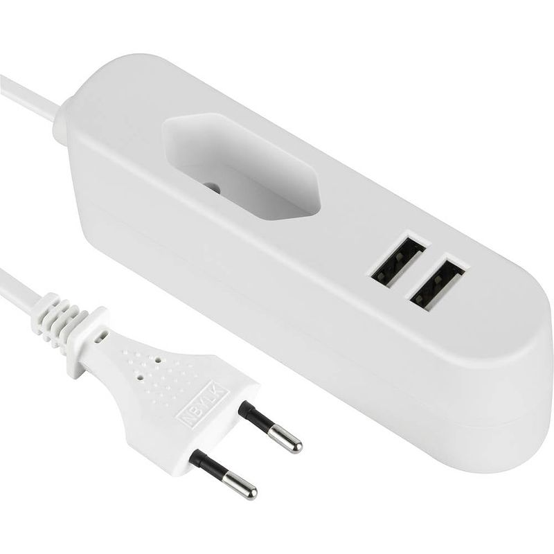 Foto van Maxtrack nvu 3 l nvu 3 l usb-oplader thuis 2 x usb