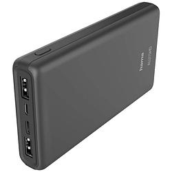 Foto van Hama alu15hd powerbank 15000 mah lipo usb-a, usb-c® antraciet