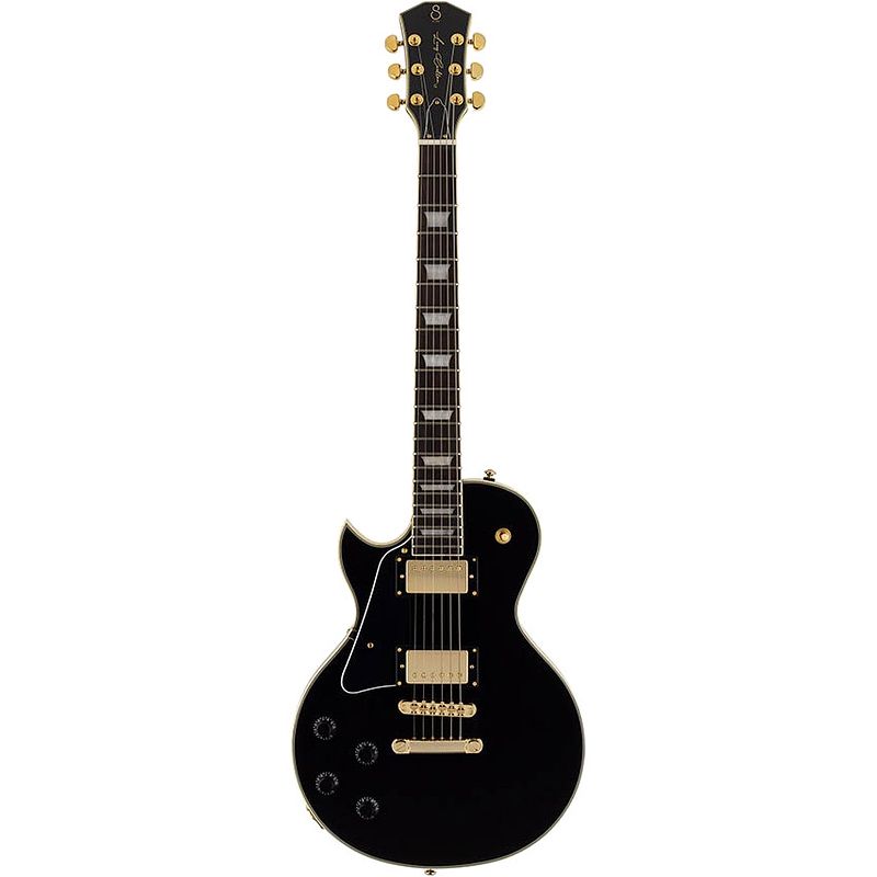 Foto van Sire larry carlton l7l black linkshandige elektrische gitaar