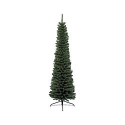 Foto van Everlands - kunstkerstboom pencil pine h210 cm dia 65 cm extra smal groen
