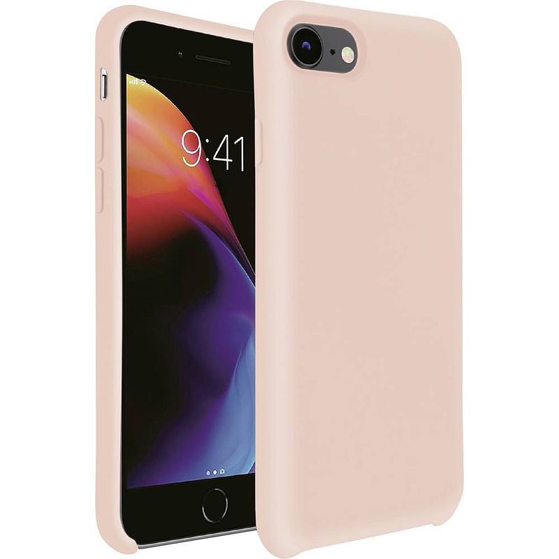 Foto van Vivanco hype backcover apple iphone 7, iphone 8, iphone se (2. generation), iphone se (3. generation) pink