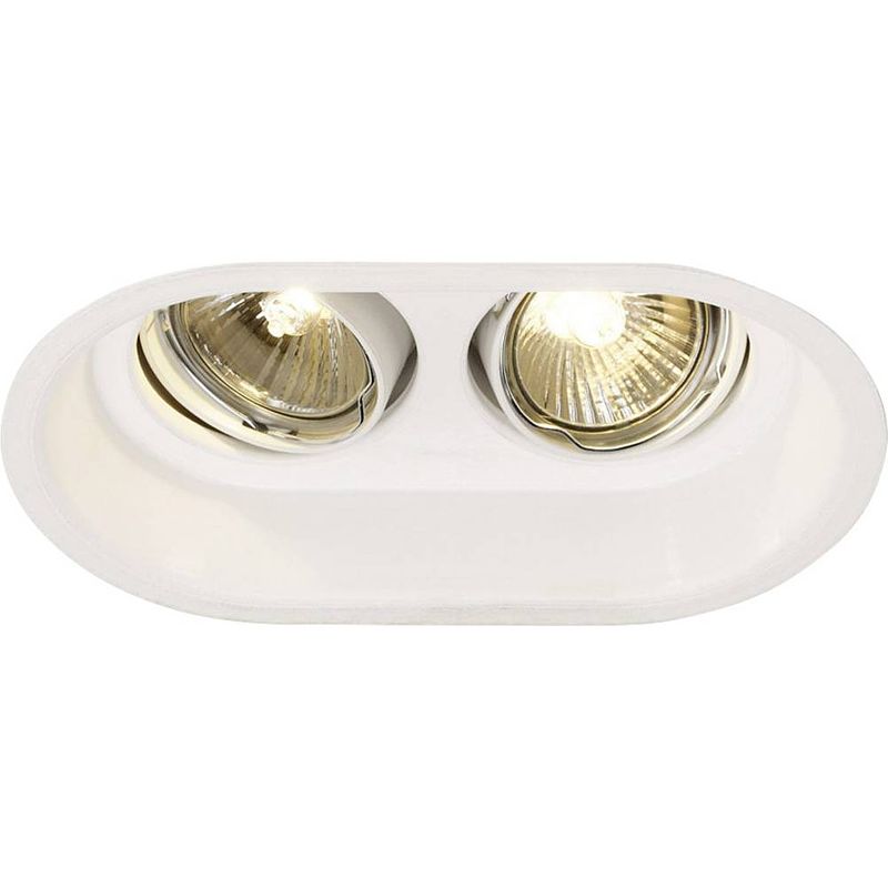 Foto van Slv 113111 horn inbouwlamp led gu10 100 w wit (mat)