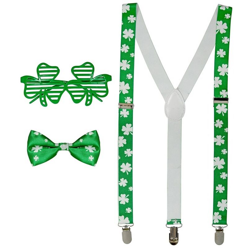 Foto van St. patricks day verkleed set voor heren - ierland feest verkleedaccessoires