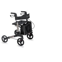 Foto van Moretti opvouwbare rollator met 4 wielen