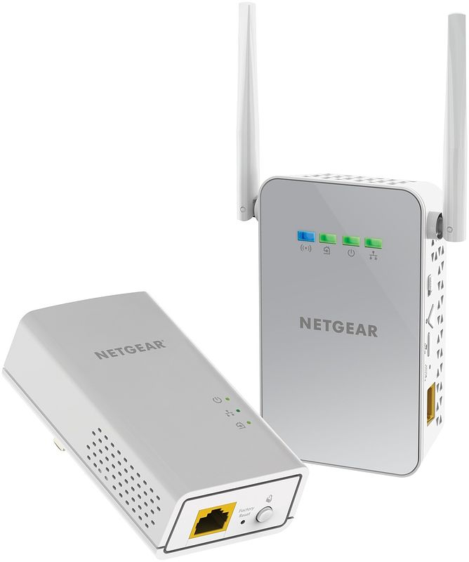 Foto van Netgear plw1000-100pes wifi adapter wit