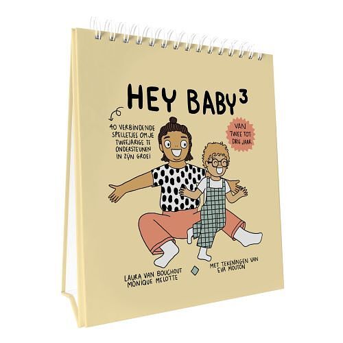 Foto van Hey baby 3 van 2 tot 3 jaar - laura van bouchout - paperback (9789002274725)