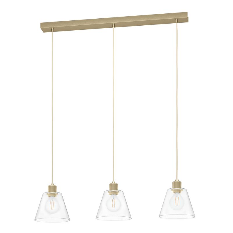 Foto van Eglo copley hanglamp - e27 - 90 cm - goud