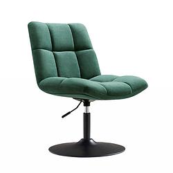 Foto van Design fauteuil lille - velvet groen