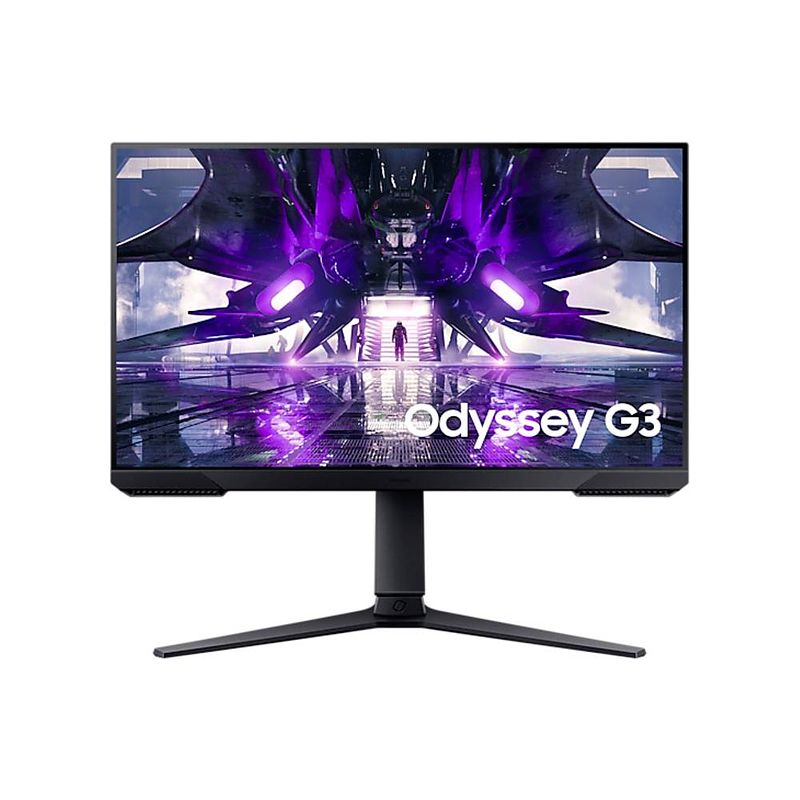 Foto van Samsung odyssey g3 s24ag304nr led-monitor 61 cm (24 inch) energielabel e (a - g) 1920 x 1080 pixel full hd 1 ms hdmi, displayport, hoofdtelefoon (3.5 mm