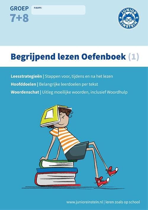 Foto van Begrijpend lezen oefenboek - paperback (9789492265111)