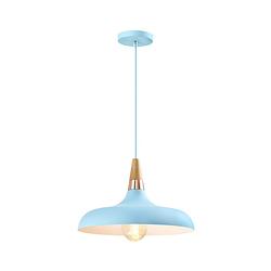 Foto van Quvio hanglamp rond blauw - quv5137l-blue