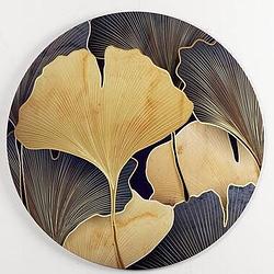 Foto van Decopaneel ginko - mdf - ø70 cm - leen bakker