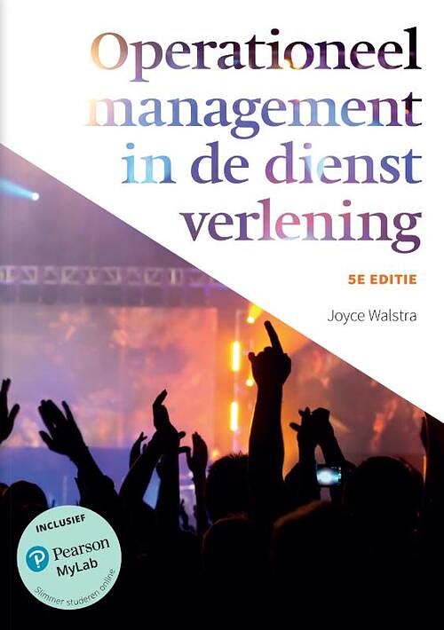 Foto van Operationeel management in de dienstverlening, 5e editie met mylab nl - joyce walstra - paperback (9789043039369)