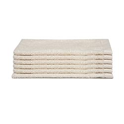 Foto van Seahorse washand pure - cream - 16 x 21 cm - set van 6