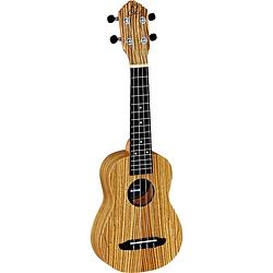 Foto van Ortega friends series rfu10z sopraan ukelele zebrawood naturel