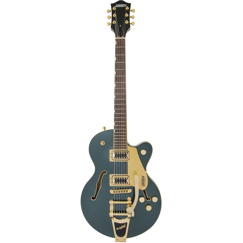 Foto van Gretsch g5655tg electromatic centerblock junior cadillac green