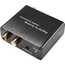 Foto van Audio converter [toslink, digitale cinch - cinch, jackplug] unidirectioneel (uni) speaka professional sp-dac-tk/ck