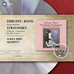 Foto van Ravel & debussy string quarte - cd (5099908520227)