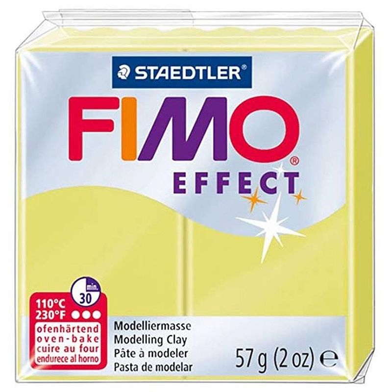 Foto van Staedtler fimo effect modelleerklei 57 gram edelsteen citrine