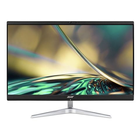 Foto van Acer aspire c24-1750 i5208 nl all-in-one pc zwart