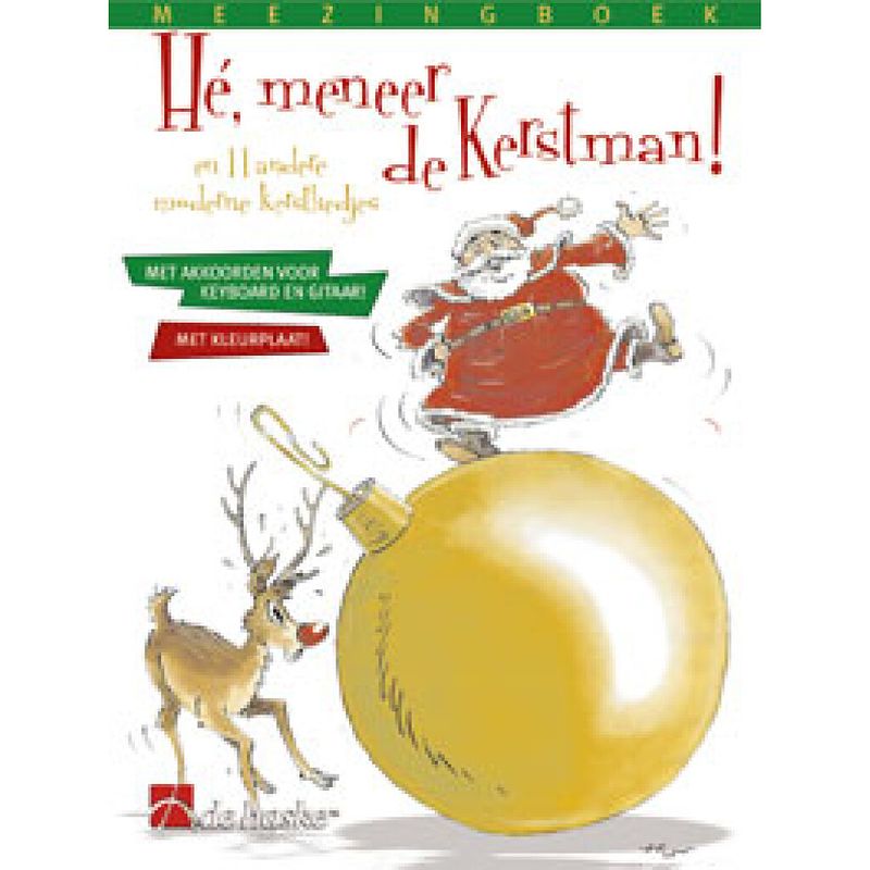 Foto van De haske hé, meneer de kerstman! en 11 andere moderne kerstliedjes - songboek