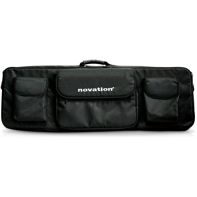 Foto van Novation black gig bag voor 61 keys midi keyboard 97x29x7 cm