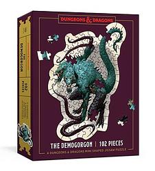 Foto van Dungeons & dragons mini shaped jigsaw puzzle: the demogorgon edition - puzzel;puzzel (9780593580684)