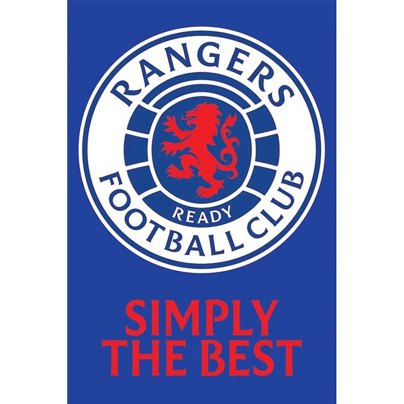 Foto van Poster rangers f.c. simply the best 61x91,5cm