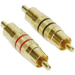 Foto van Paccs audio adapter [1x cinch-stekker - 1x cinch-stekker] goud