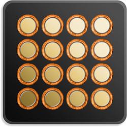 Foto van Dj techtools midi fighter spectra gold button-controller