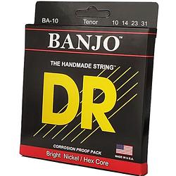 Foto van Dr strings ba-10 banjo tenor snaren 4-snarige banjo 10, 14, 23, 31