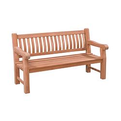 Foto van Livingfurn - tuinbank patrick bench fat - teakhout - 50x250x45