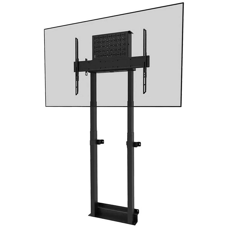 Foto van Neomounts by newstar wl55-875bl1 1-voudig monitor-wandbeugel 94,0 cm (37) - 261,6 cm (103) gemotoriseerd, in hoogte verstelbaar