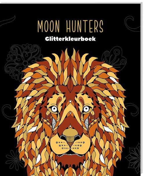 Foto van Moon hunters glitterkleurboek - paperback (9789464324334)