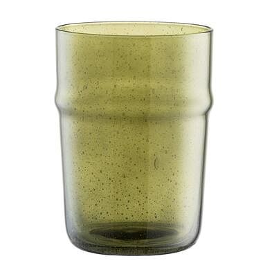 Foto van Waterglas fiora - groen - 300 ml - leen bakker