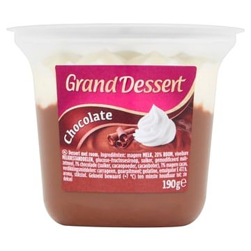 Foto van Ehrmann grand dessert chocolate 190g bij jumbo