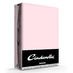 Foto van Cinderella basic hoeslaken candy hoge hoek - 40 cm-180 x 220 cm