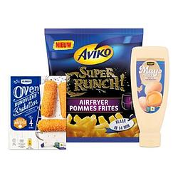 Foto van Aviko friet en kroketten bij jumbo