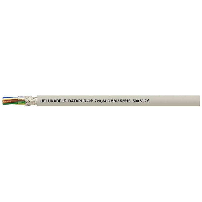 Foto van Helukabel 52514-500 digitale kabel 4 x 0.34 mm² grijs 500 m