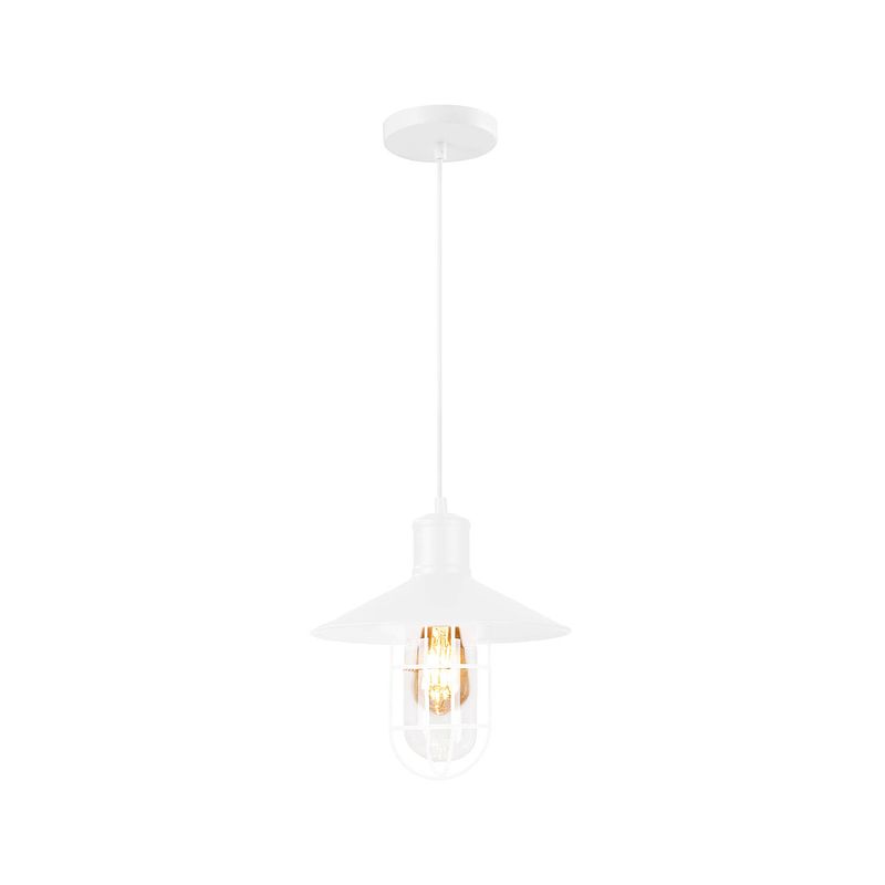 Foto van Quvio hanglamp metaal en glas - quv5082l-white