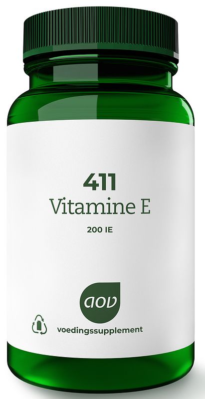 Foto van Aov 411 vitamine e 200 ie capsules