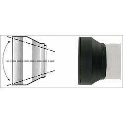 Foto van Kaiser fototechnik streulichtblende 3 in 1 72 mm tegenlichtkap