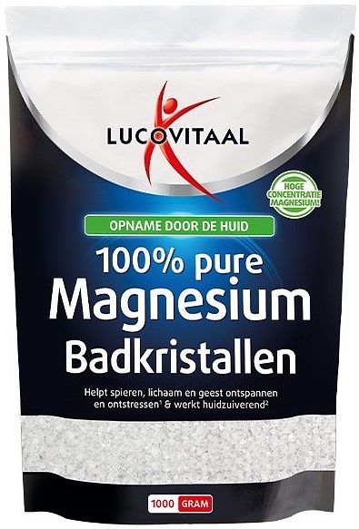 Foto van Lucovitaal magnesium badkristallen