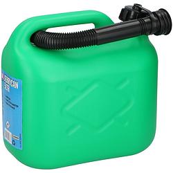 Foto van All ride jerrycan 5 liter - benzine en water - un-gecertificeerd - incl. trechter/benzineslang - groen