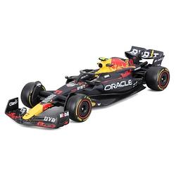 Foto van Burago red bull rb19 max verstappen 2023 schaal 1:43