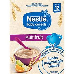 Foto van Nestlé baby cereals multifruit 12+ baby pap alleen water toevoegen 1l bij jumbo