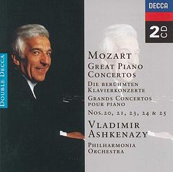 Foto van Mozart: great piano concertos - cd (0028945295824)