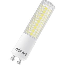 Foto van Osram 4058075607378 led-lamp energielabel e (a - g) gu10 batterij 7 w = 60 w warmwit (ø x l) 20 mm x 82 mm 1 stuk(s)