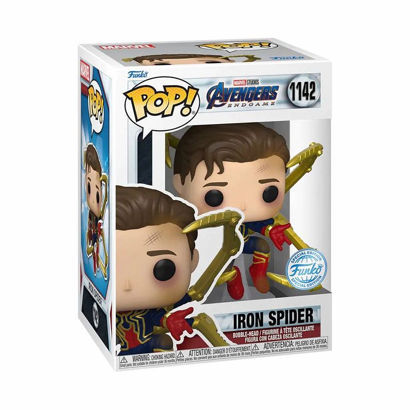 Foto van Funko pop! marvel avengers endgame iron spider special edition