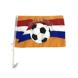 Foto van Oranje autovlag - koningsdag - ek voetbal - formule 1